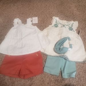 2 toddler girl outfits 2t NWT